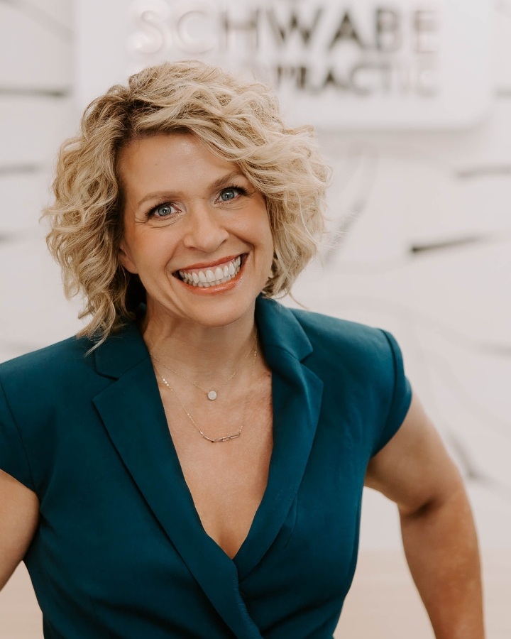 Dr. Kati Schwabe, DC, CCSP, at Colorado Shockwave